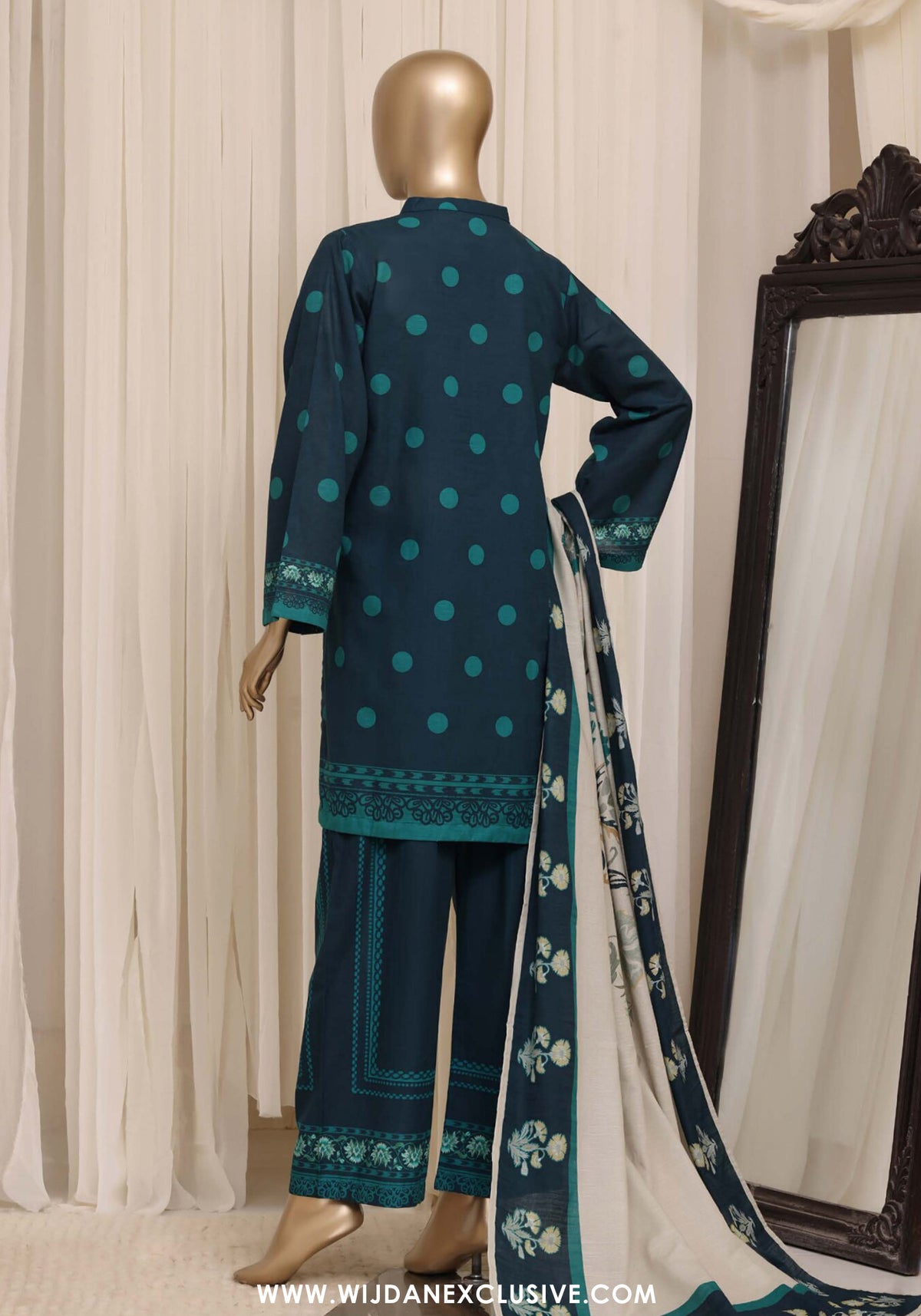 Sadabahar Stitched Printed Khaddar Collection - 2026 (D-03)