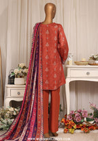Daily Wear by HZ Textile | Stitched Printed Lawn Collection - 2026 (D-03)