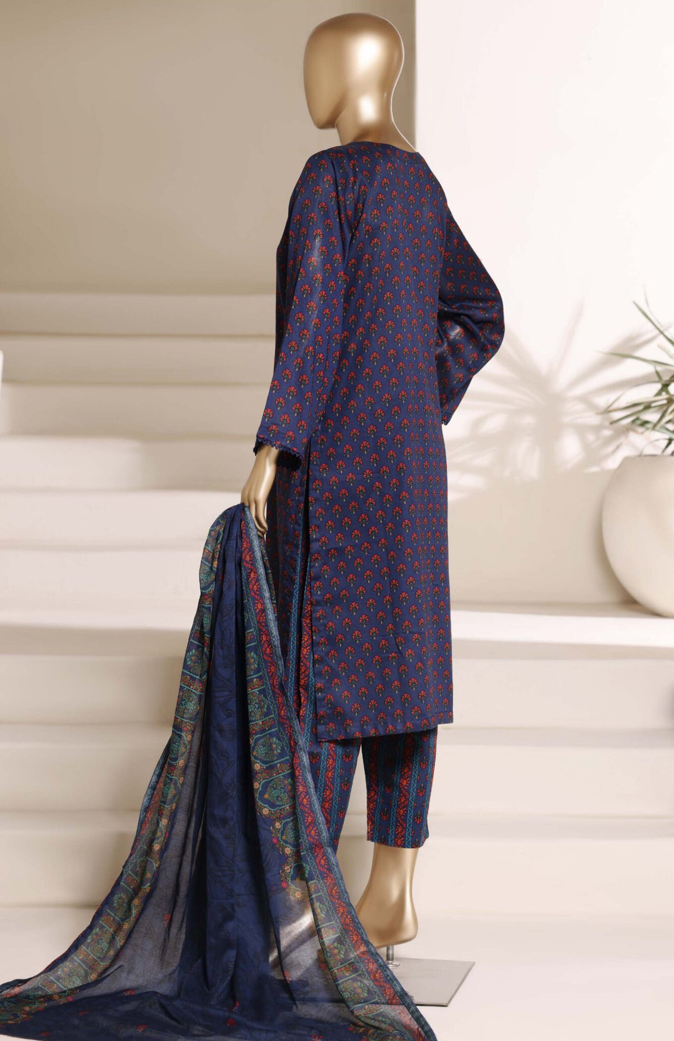 Sadabahar Stitched Printed Lawn Vol-06 Collection - 2026 (D-03)