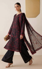 Virsa by Wijdan | Unstitched Embroidered Viscose Collection - 2026 (D-2512)