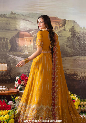 Dastaan by Neeshay | Unstitched Luxury Chiffon Collection - 2025 (ZARAFSHAAN)