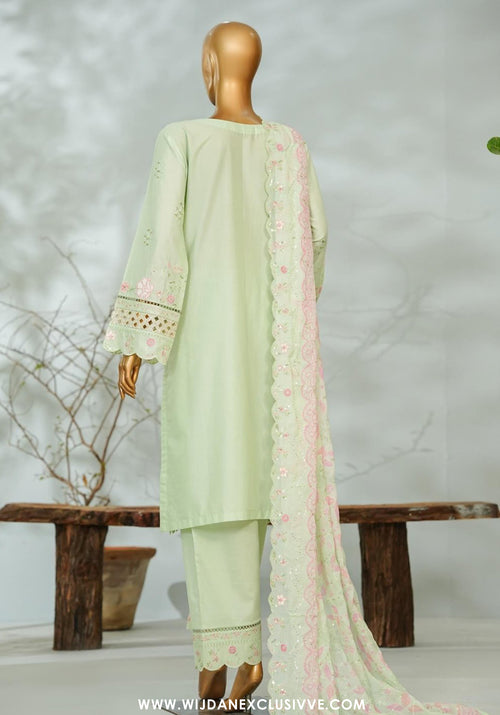Bin Saeed Stitched Applique Kari Luxury 3pc Collection - 2026 (D-02)