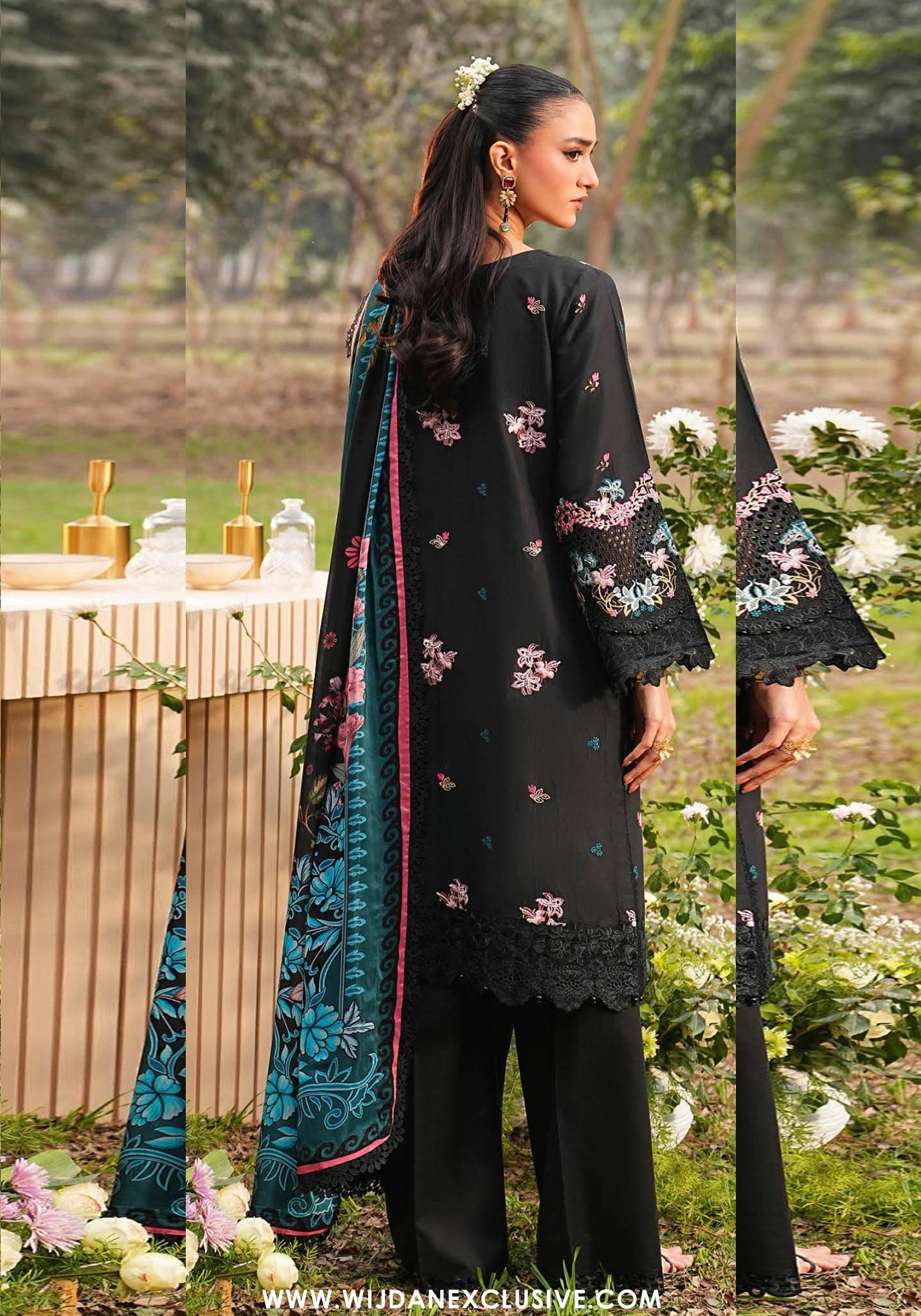 Ghazal by Ramsha | Unstitched Luxury Lawn Vol-06 Collection - 2026 (D-03)