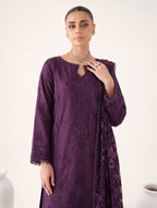 Saffron by Wijdan | Unstitched Embroidered Luxury Palachi Collection'26 (D-2543)
