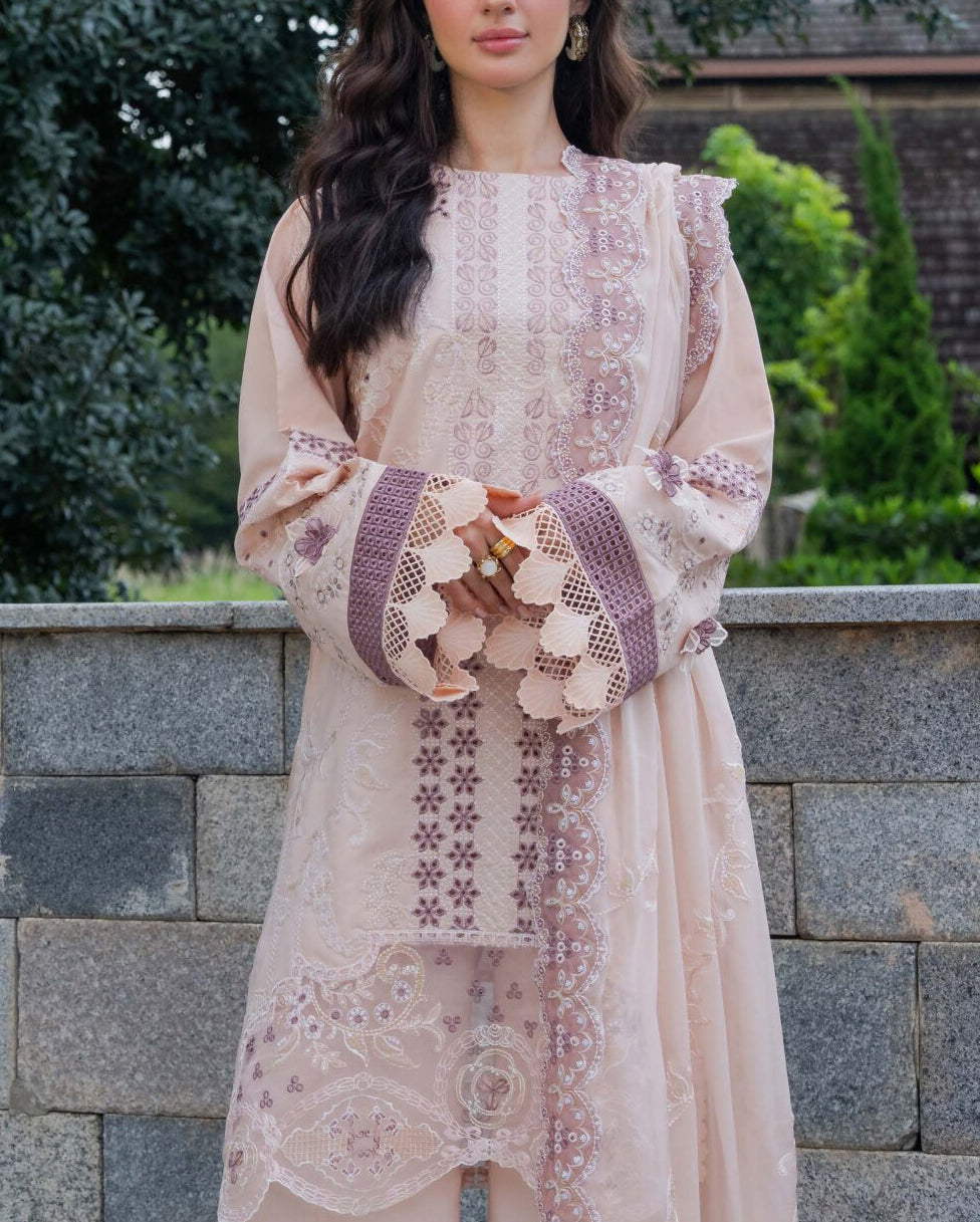 Amani by Marjjan | Unstitched Embroidered Viscose Collection - 2026 (MSV-08/A)