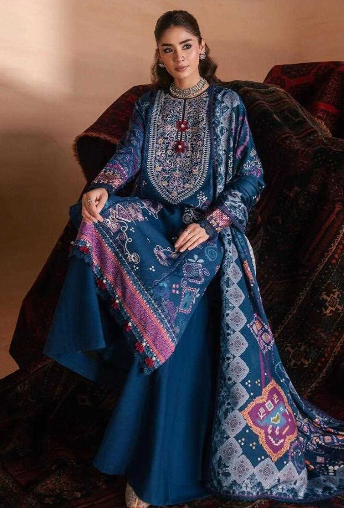 One Nation by Florent | Unstitched Printed & Embroidered Viscose Collection'26 (MEHR)