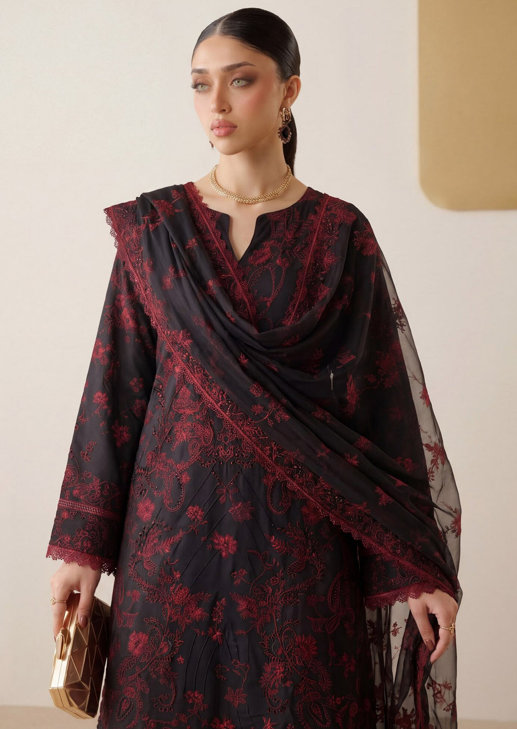 Virsa by Wijdan | Unstitched Embroidered Viscose Collection - 2026 (D-2512)