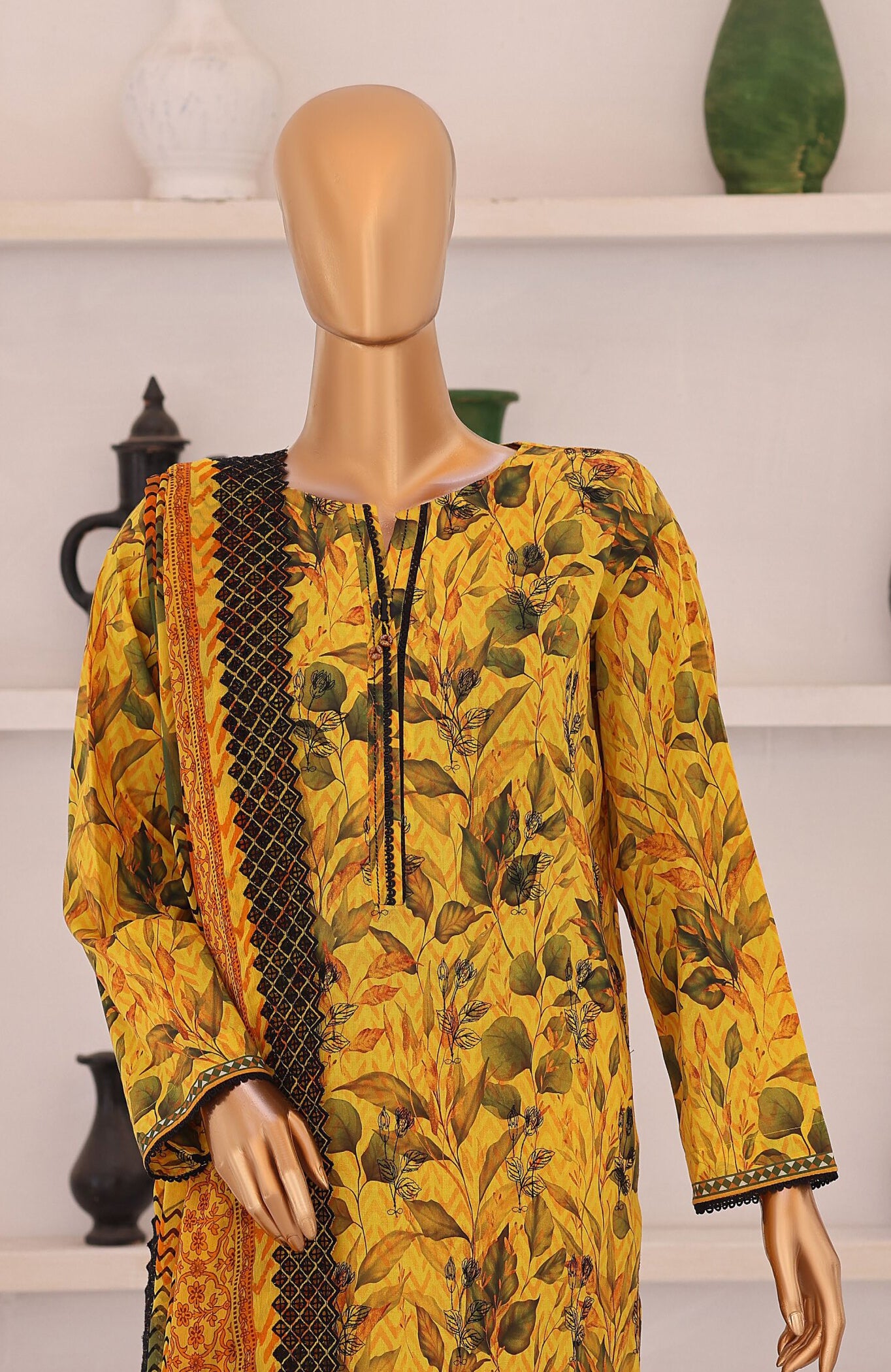 HZ Premium Chikankari Unstitched Printed Embroidered Vol-02 Collection - 2026 (PCE-650)