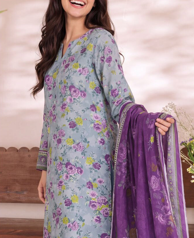 VS Daman Unstitched Exclusive Cambric Printed Vol-01 Collection - 2026 (D-952)