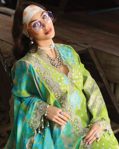 Aniq by Charizma | Unstitched Embroidered Lawn Vol-II Collection - 2026 AN5-10
