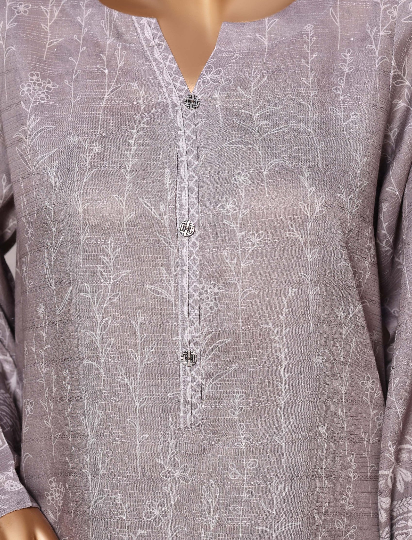 HZ Festive Hues Stitched Fancy Silk Collection - 2026 (D-01)