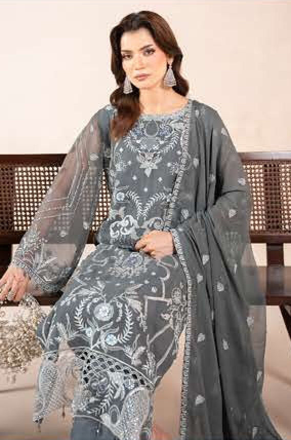 Anaya Noor by Zebtan | Unstitched Luxury Formal Vol-03 Collection - 2026 (AN 03)