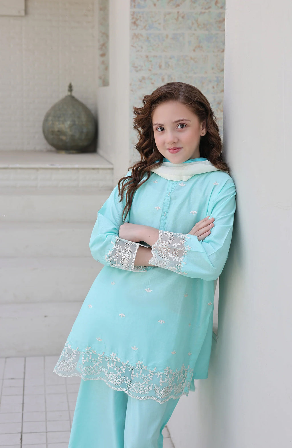 Maya by Shanzey Kids | Stitched Embroidered Cambric Collection'26 (SHK-03)