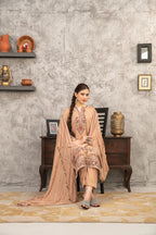 Yaadein by Tawakkal | Unstitched Fancy Heay Emb Velvet Collection - 2026 (D-5940)