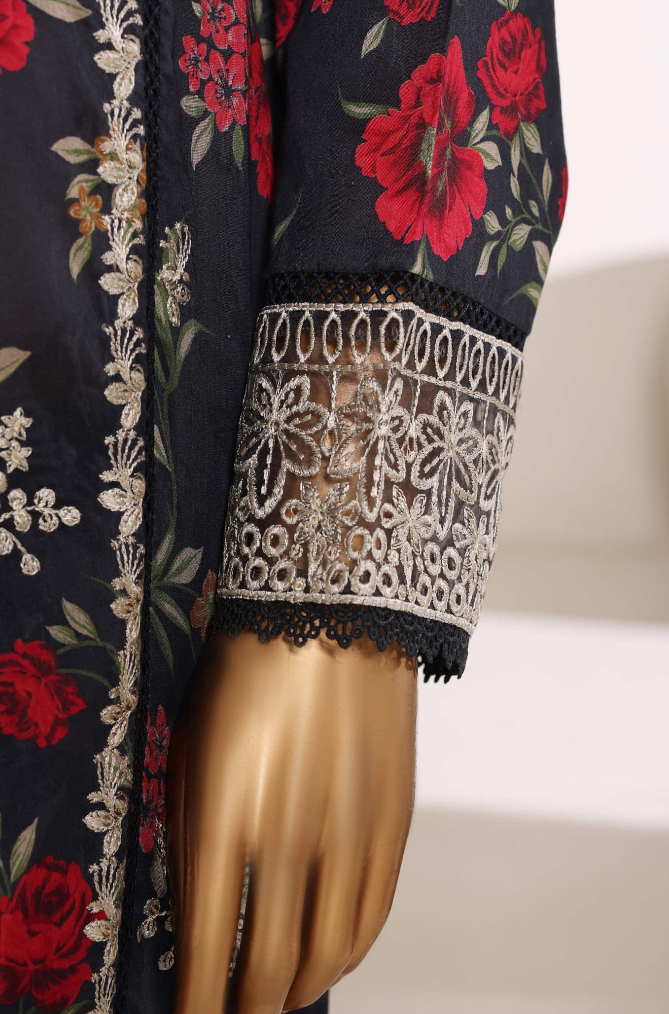Sadabahar Signature Stitched Embroidered Lawn Collection - 2026 (DEEP BLUE)