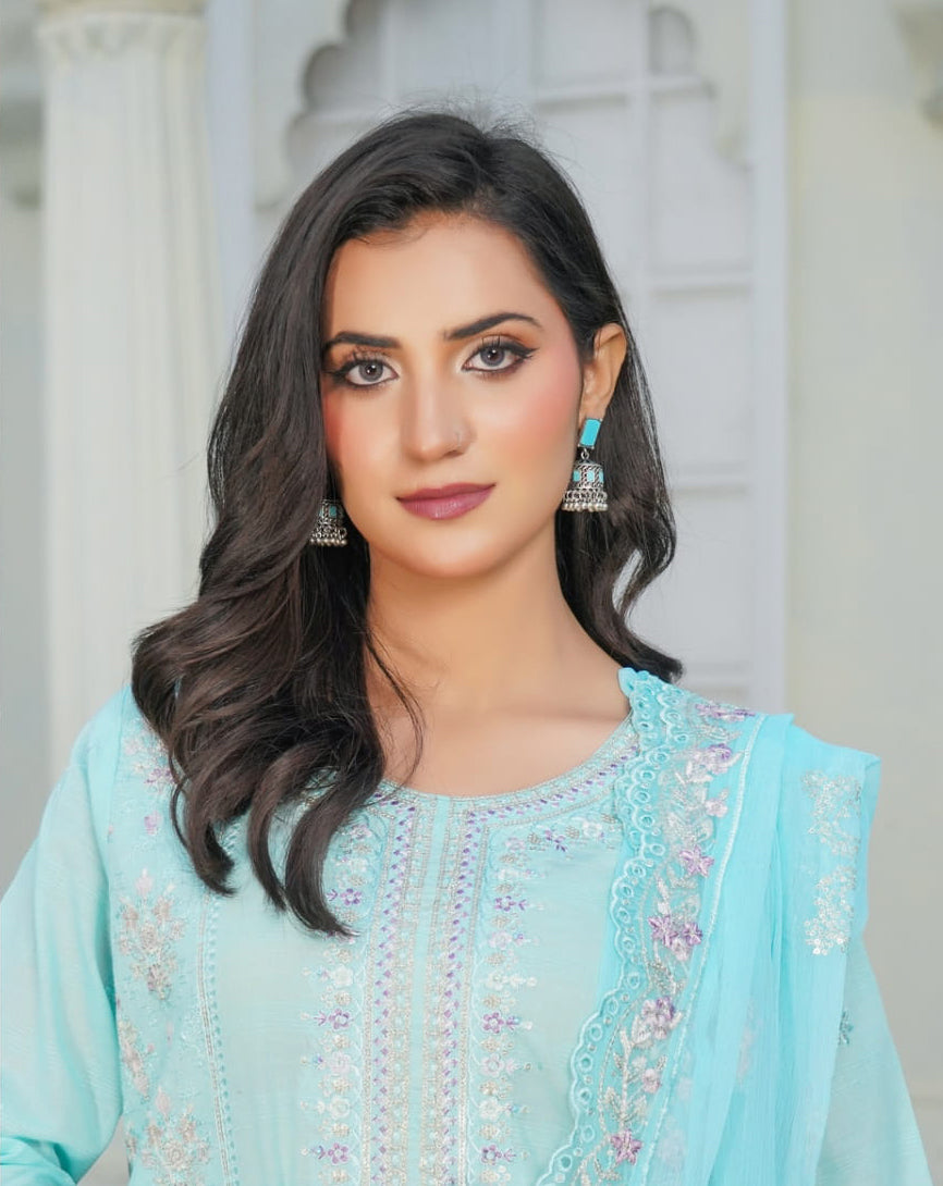 Dhamak by Wijdan | Unstitched Premium Fancy Collection - 2026 DH26PF-03