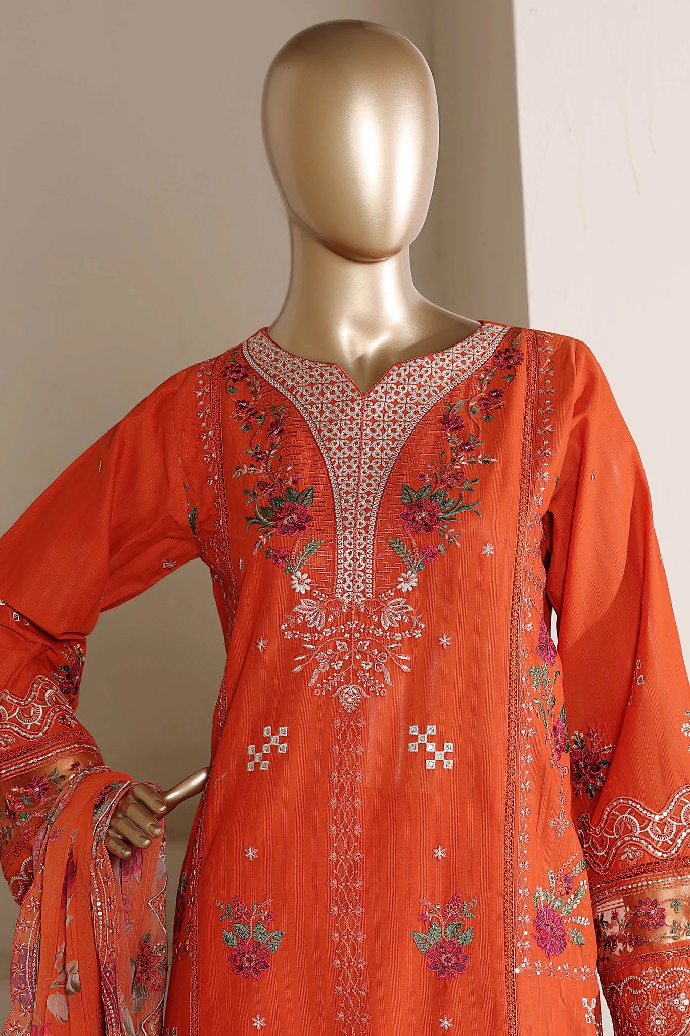 Sadabahar Luxury Stitched Embroidered Festive Vol-IV Collection - 2026 (D-03)