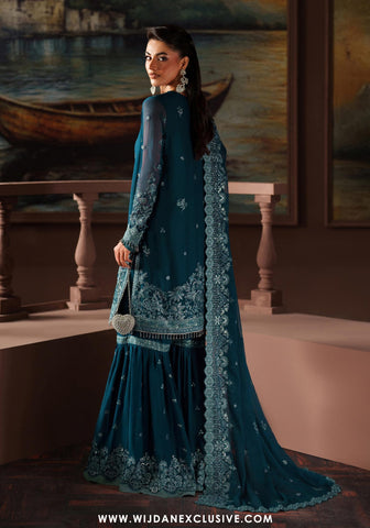 Zarif Unstitched Premium Chiffon Collection - 2025 ZRF-03-KATE