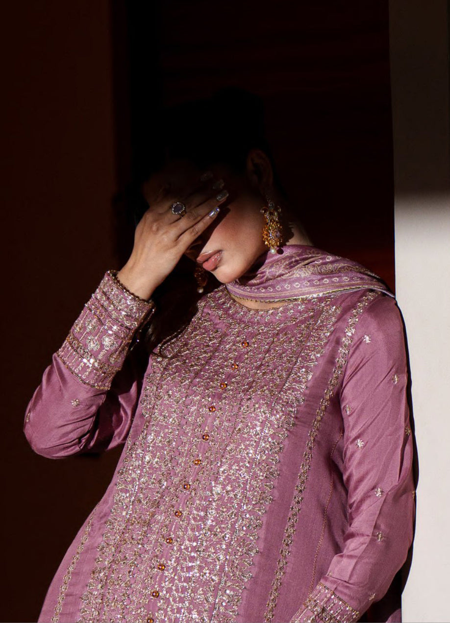 Eala by Casual Lite| Stitched Silk Collection -  2026 (ROSELYN)