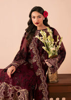 Dastak by Ramsha | Unstitched Luxury Formal Chiffon Collection - 2026 (D-03)