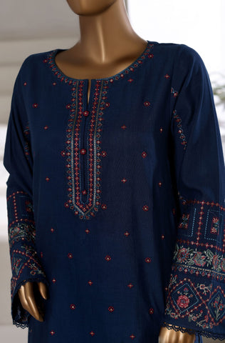 Sadabahar Vybe Stitched 2PC Co-Ords Winter Collection - 2025 (BLUE)