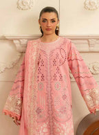Elsa by Marjjan | Unstitched Embroidered Lawn Collection - 2026 ( 210-A)