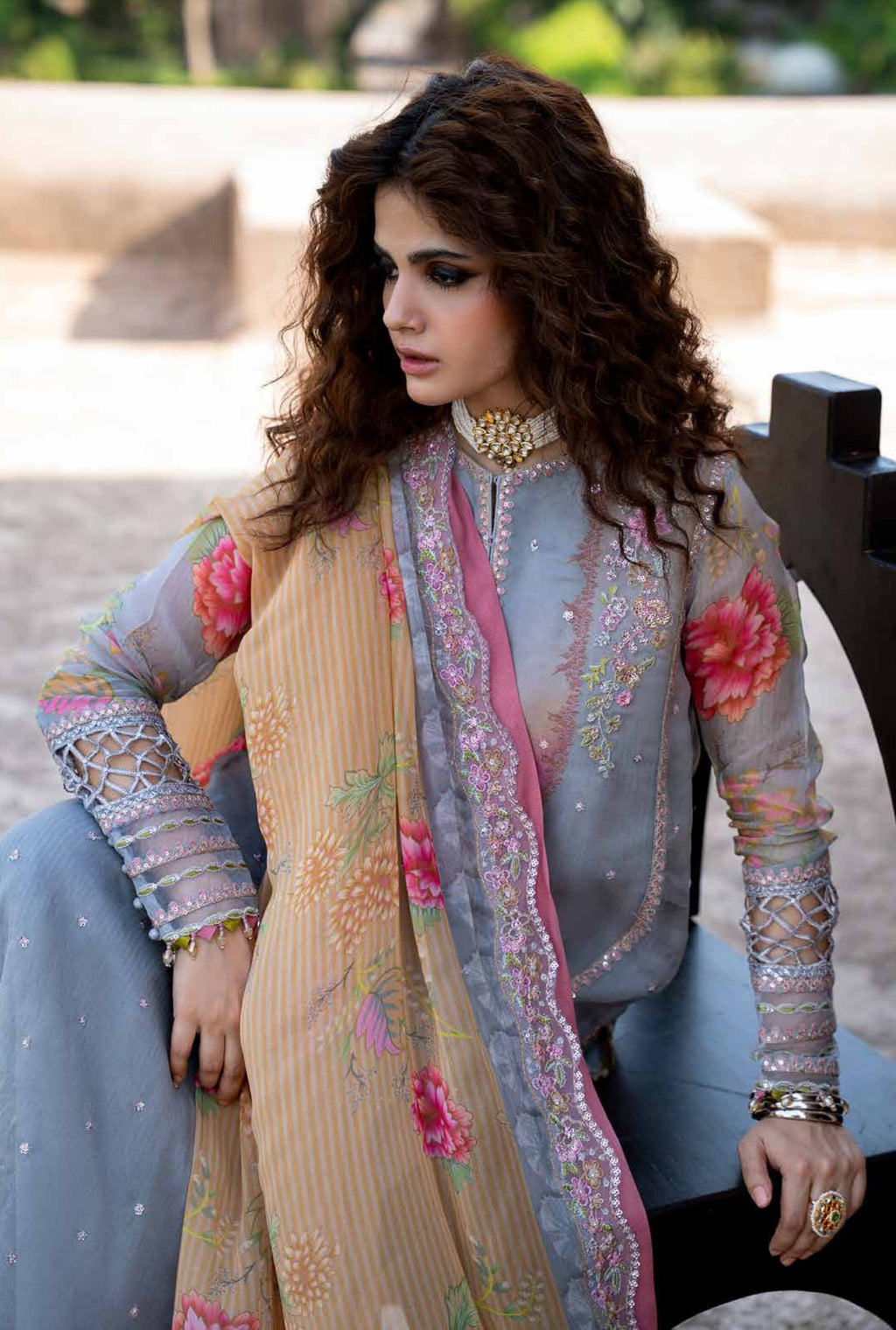 Vasal by Charizma | Unstitched Formal Luxury Chiffon Vol-01 Collection - 2026 (VSL-03)