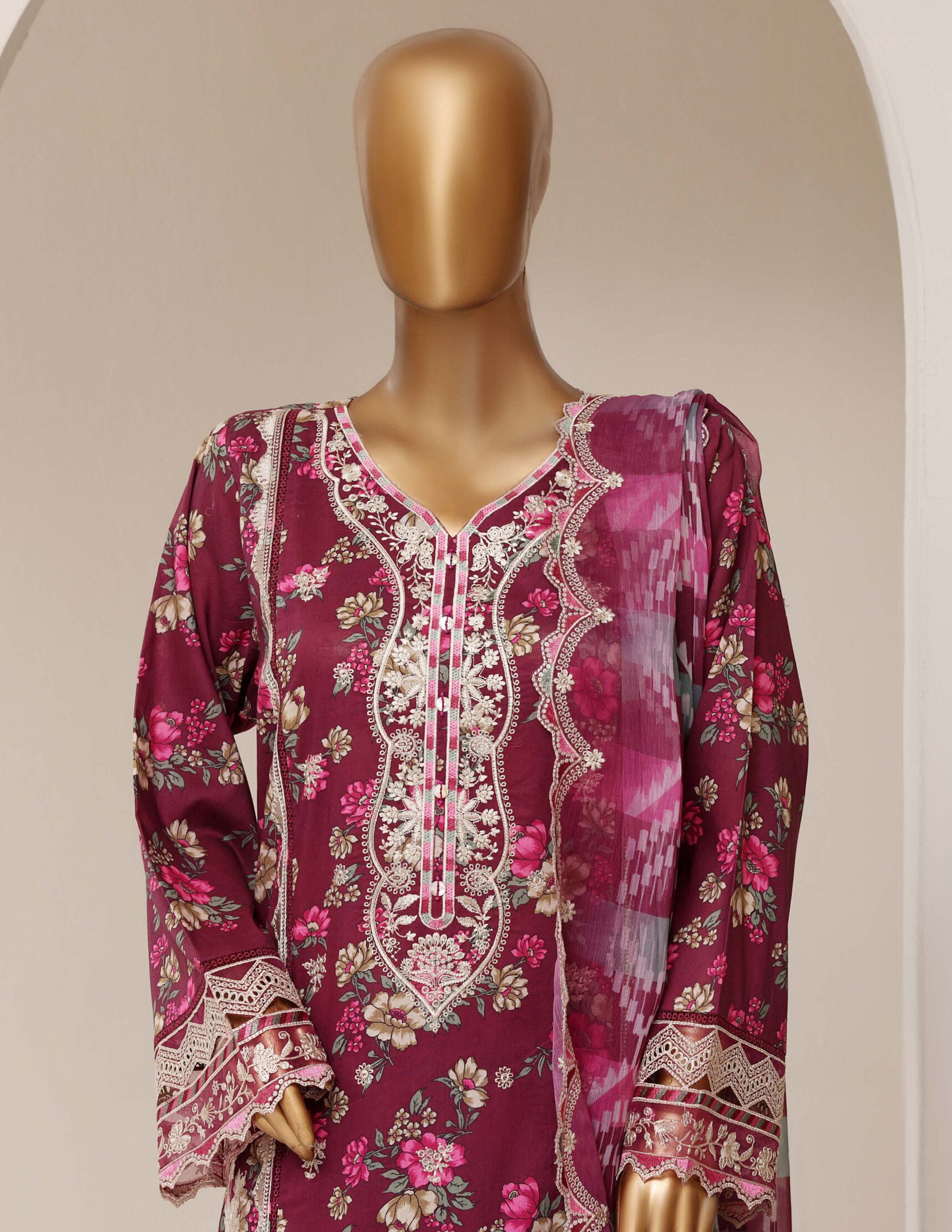 Signature by Sadabahar | Stitched Embroidered Festive Collection - 2026 (D-03)