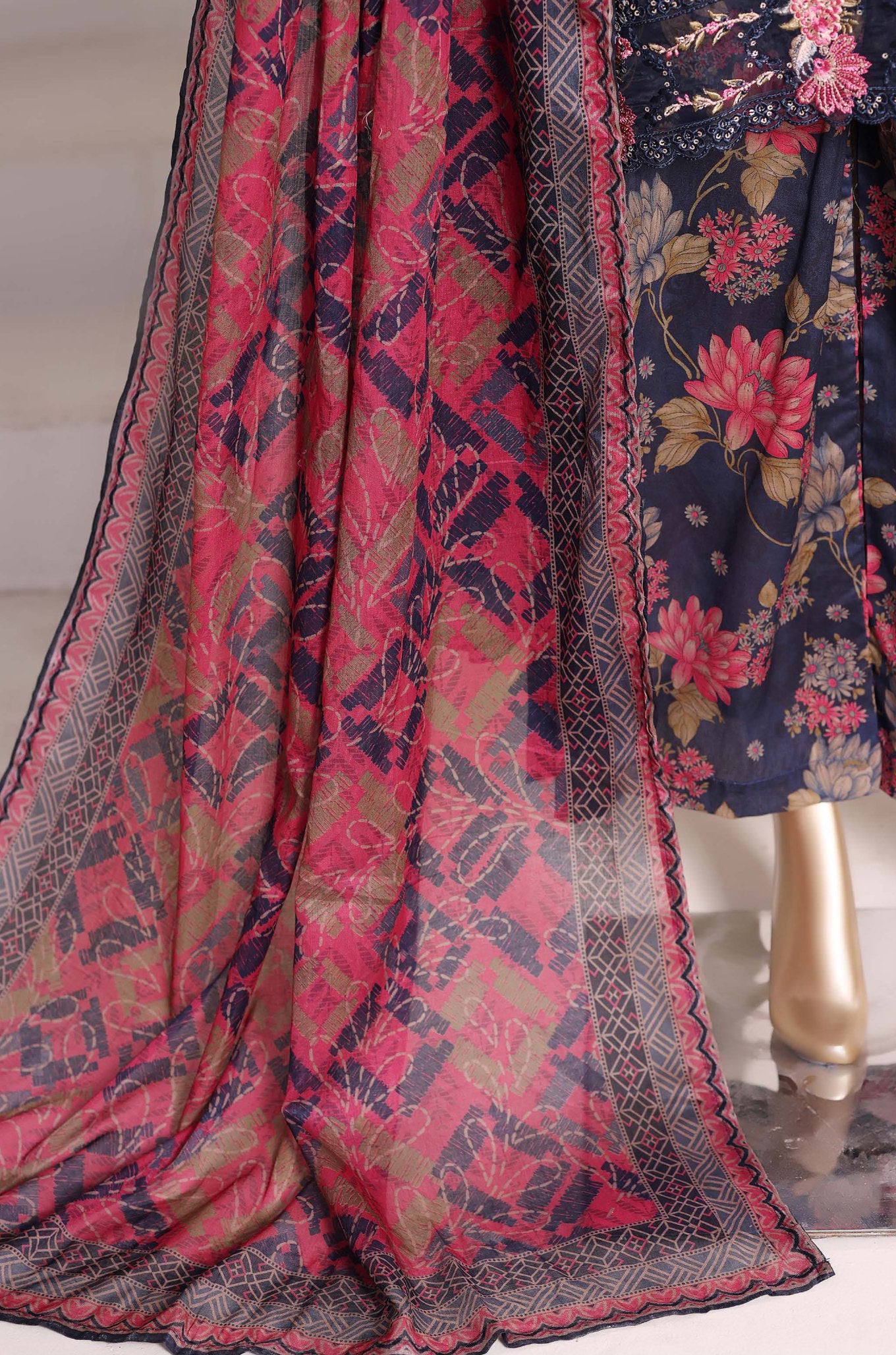 Malika by Sadabahar | Stitched Festive Vol-II Collection - 2026 (D-03)