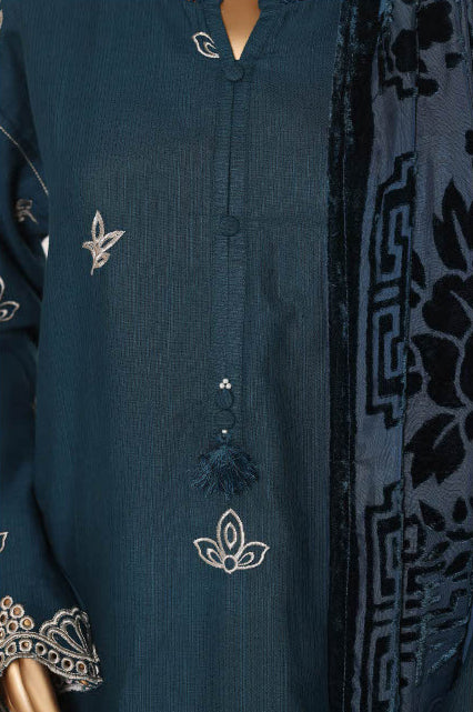 Sadaabahar Stitched Luxury Palachi Shawl Collection 
(D-03)