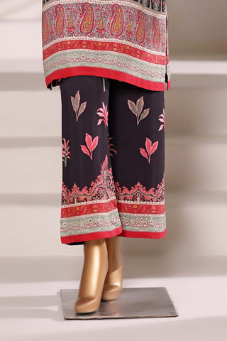 Sadabahar Stitched Printed Viscose 2PC Set Collection - 2025 (BLACK)