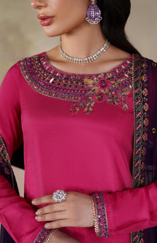 Zarif Saheera Unstitched Hand Embellished Edit - 2025 ZRF-04 Haneera