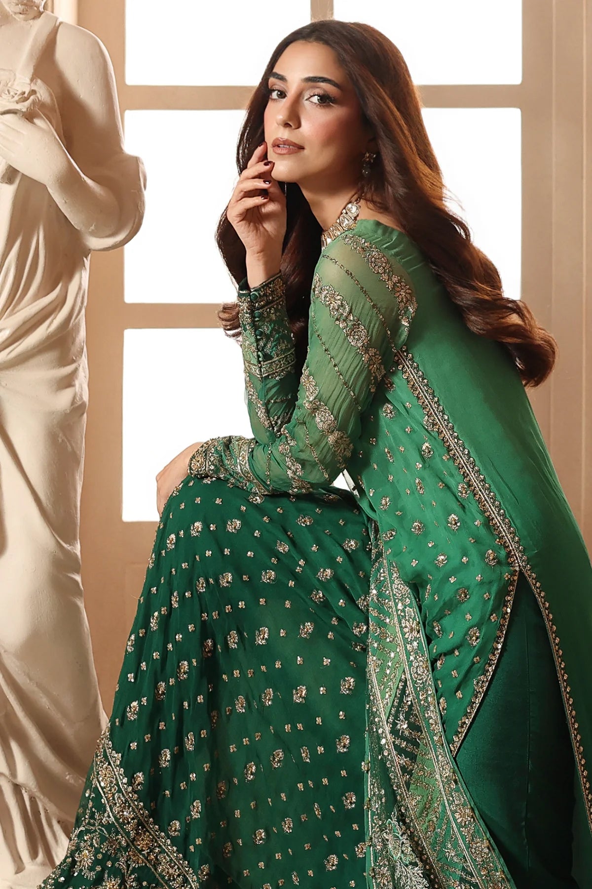 Dastan e Jashan by Charizma | Unstitched Luxury Formal Chiffon Vol-01 Collection - 2026 (DJW6-03)