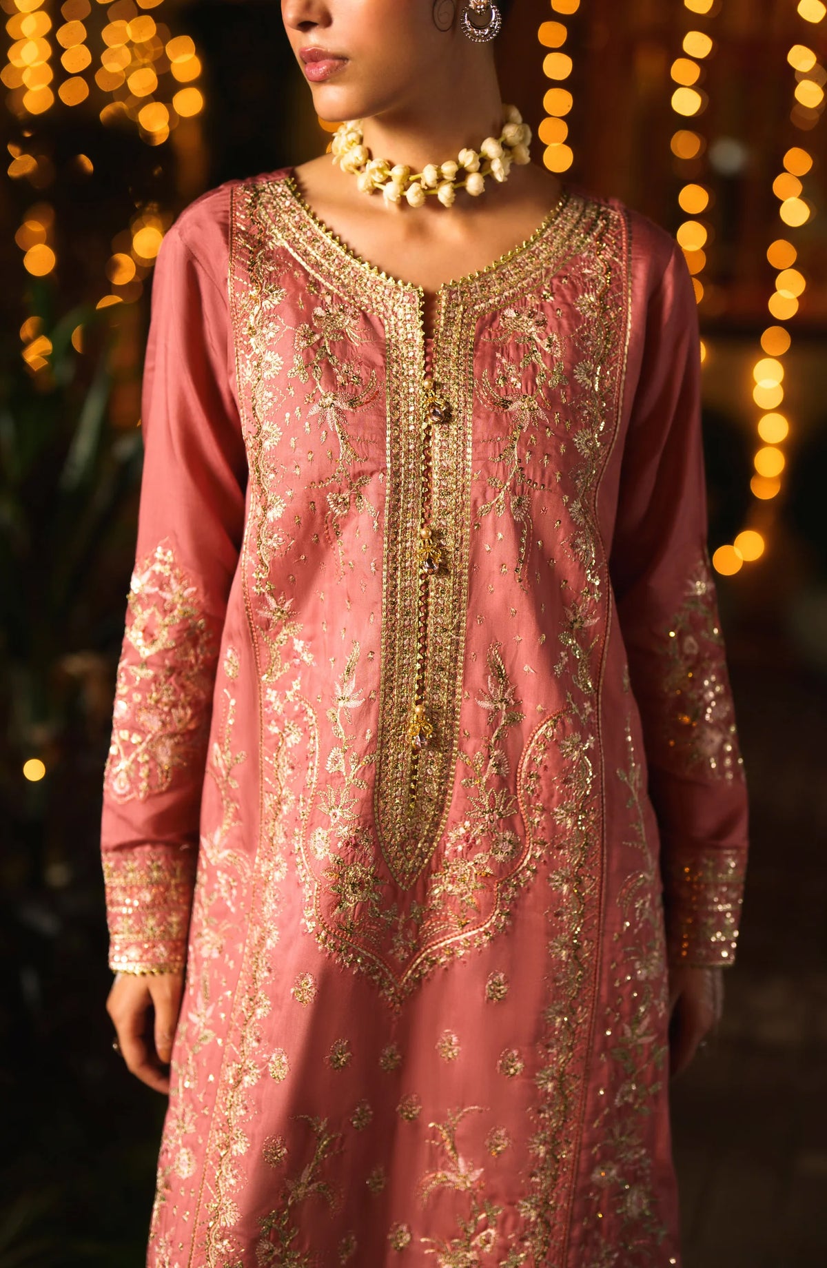 Chand Baali by Casual Lite | Stitched Embroidered Silk Viscose Collection'26 (D-01)