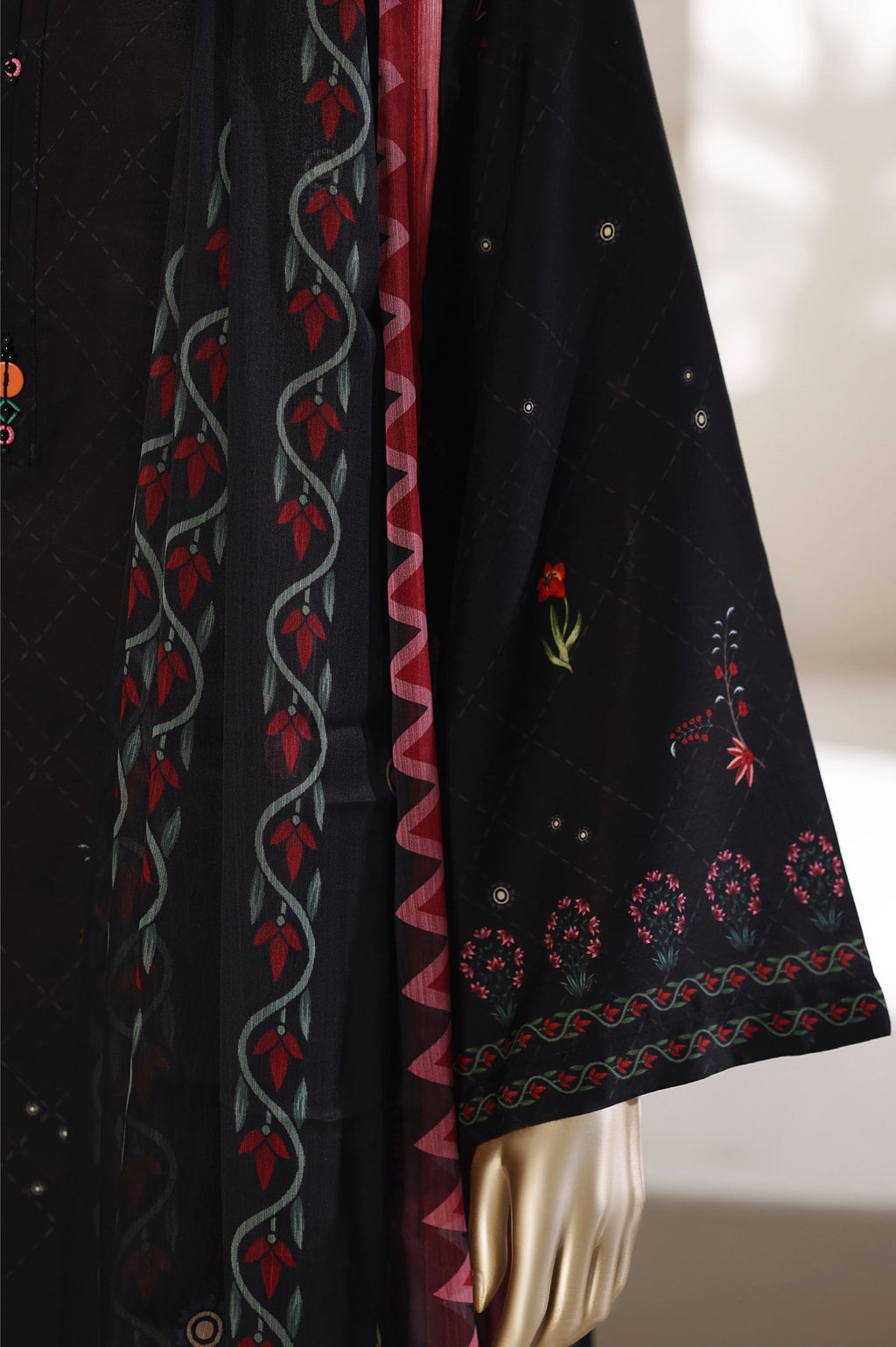 Kaftaan by Sadabahar | Stitched 3PC Printed Lawn Collection - 2026 SB26KPL-03