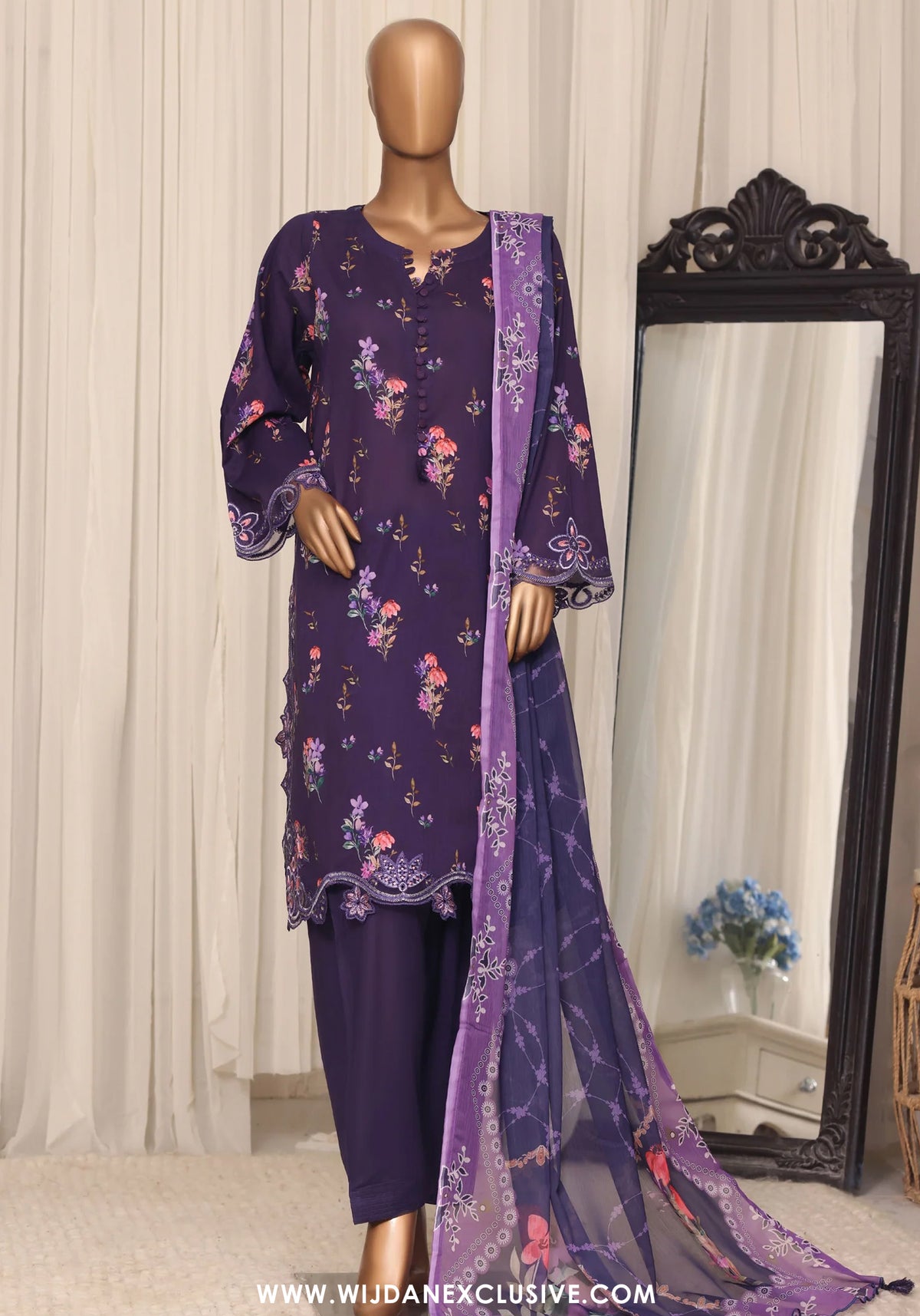 Raya by Sadabahar | Stitched Embroidered Festive Collecton - 2026 (D-03)