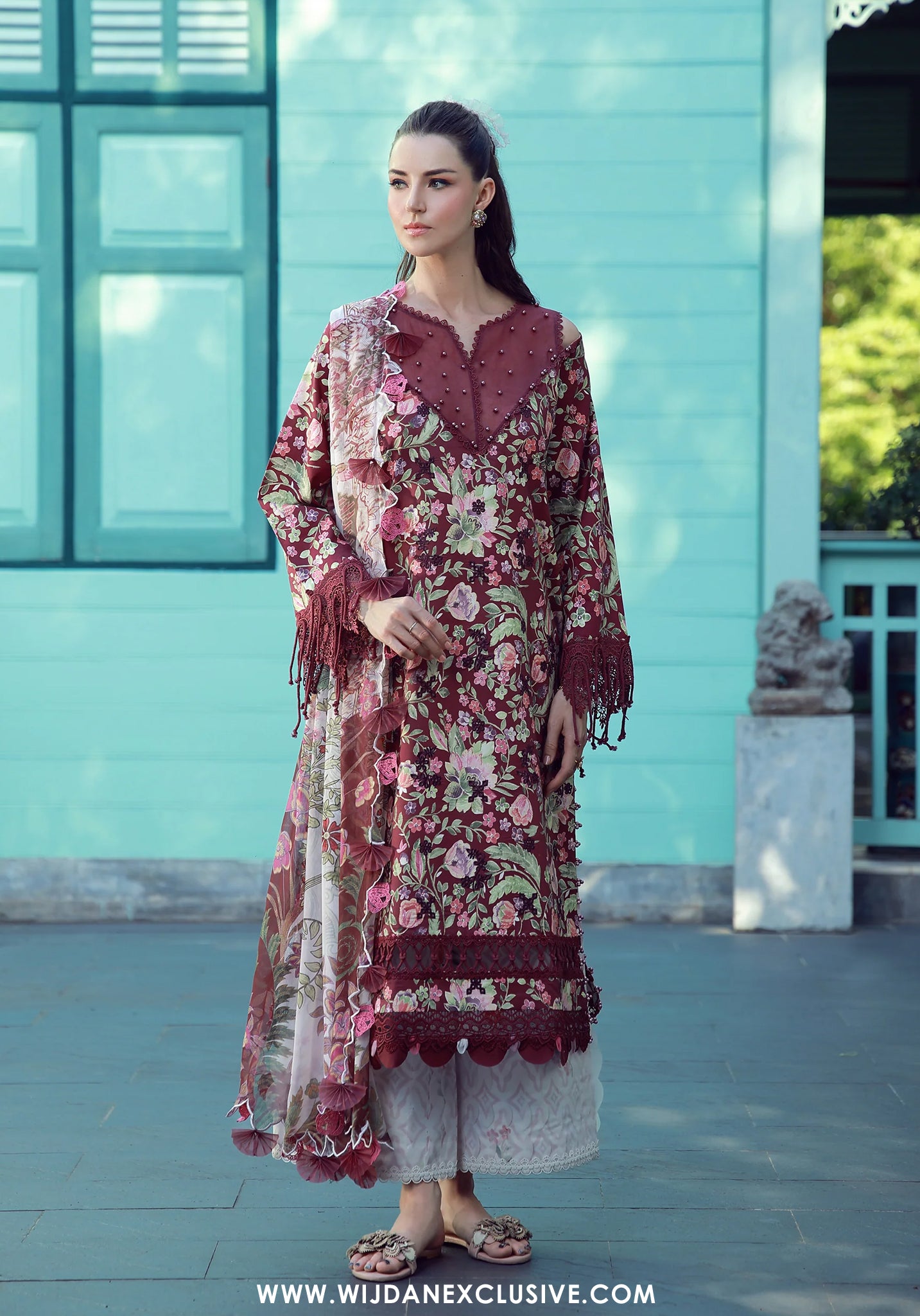 Lumea by Jade | Unstitched Embroidered Cambric Collection - 2026 (NOLIA)