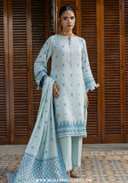 Zellbury Unstitched Signature Jacquard Embroidered Collection - 2026 (WUS-0987)