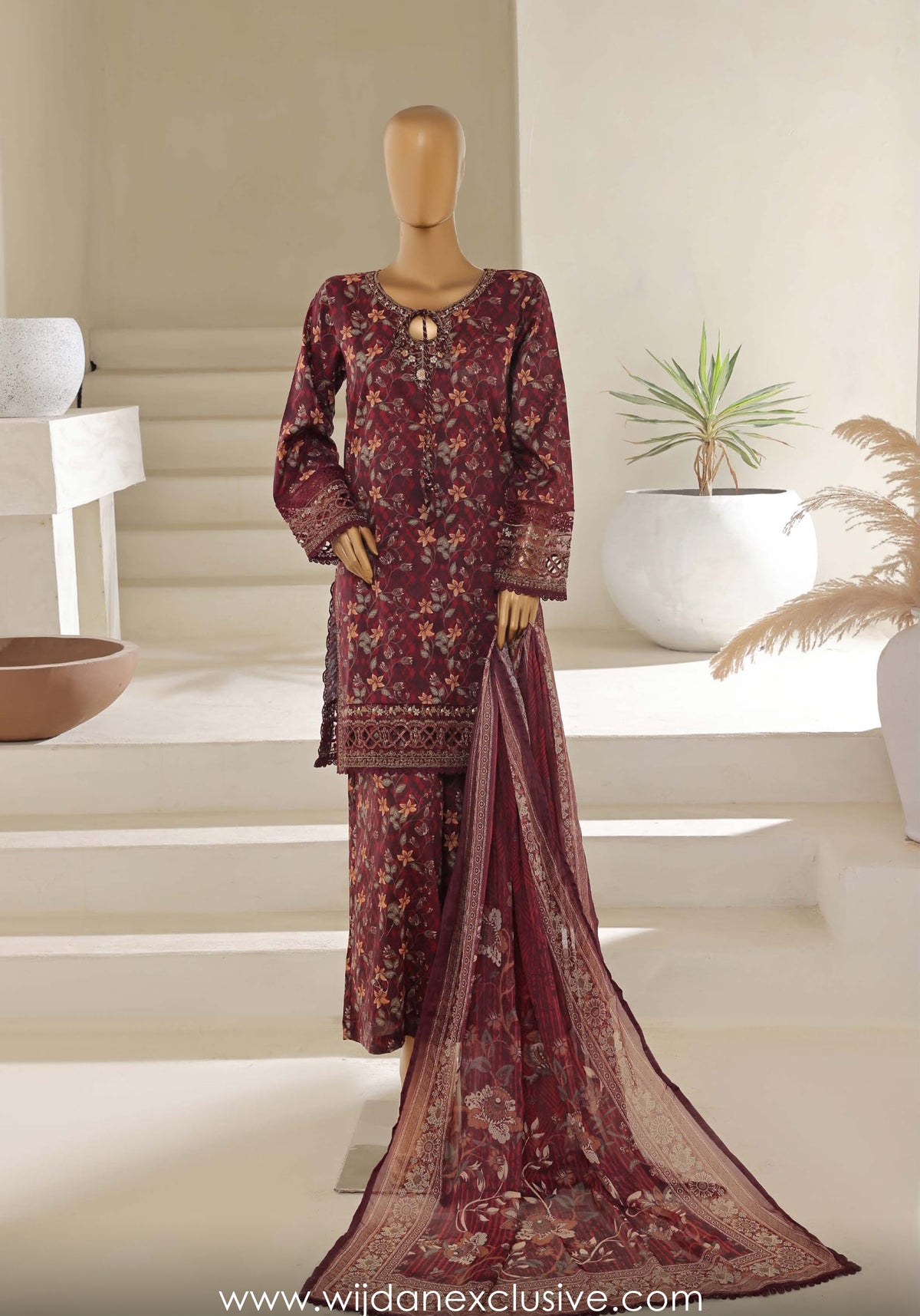 Malika Embroidered Festive Collection'25 Vol-04 by Sadabahar D-03