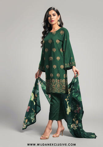 Roshi by Wijdan Unstitched Viscose Winter Collection - 2025 D-03
