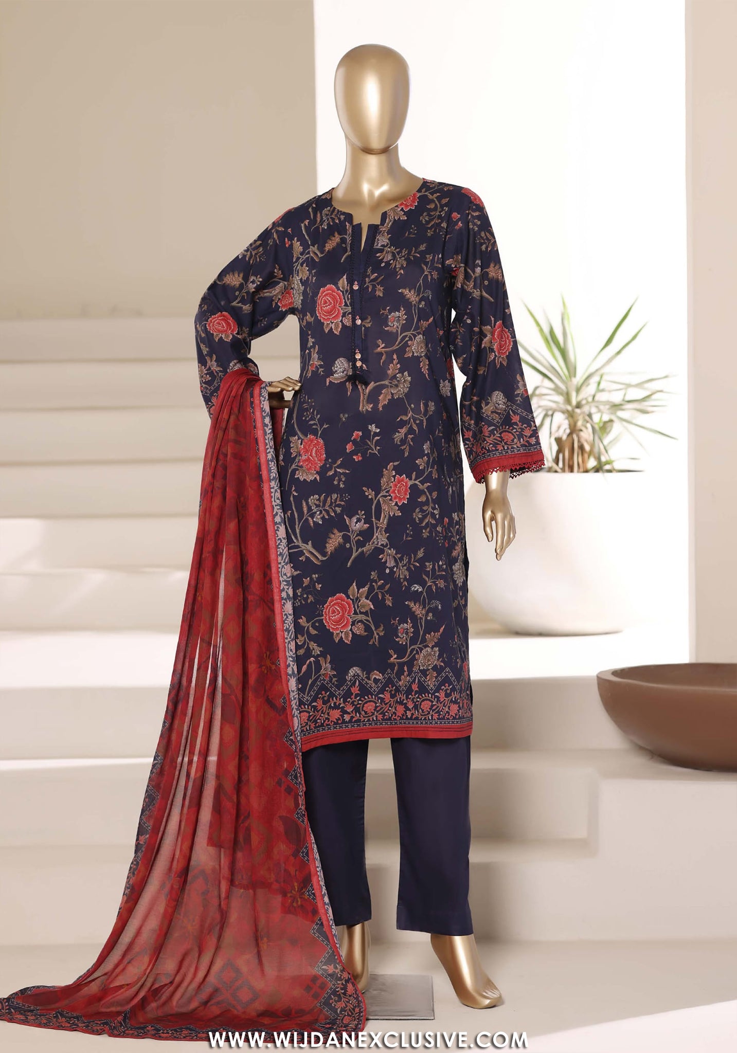Sadabahar Stitched Printed Lawn Vol-I Collection - 2026 SB26SPL-03