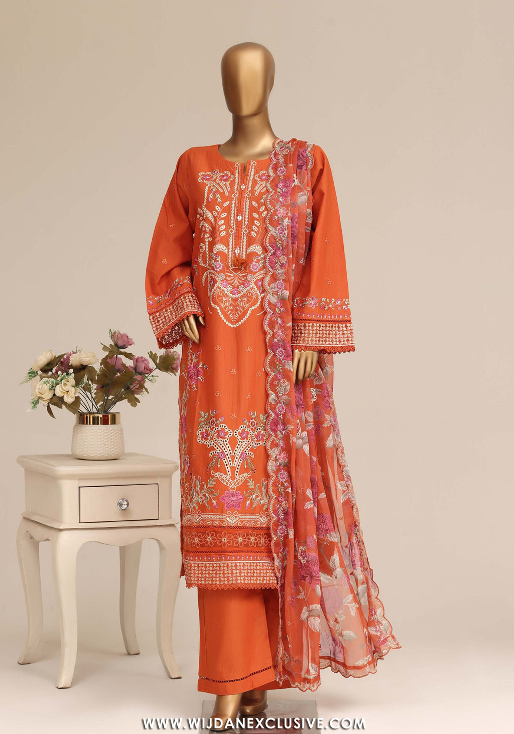 Sadabahar Stitched Luxury Embroidered Festive Vol-07 Collection - 2026 (D-03)