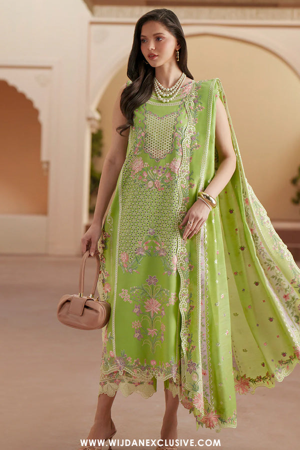 Mashriq by Bin Ilyas | Unstitched Luxury Lawn Collection - 2026 (D-112-A)