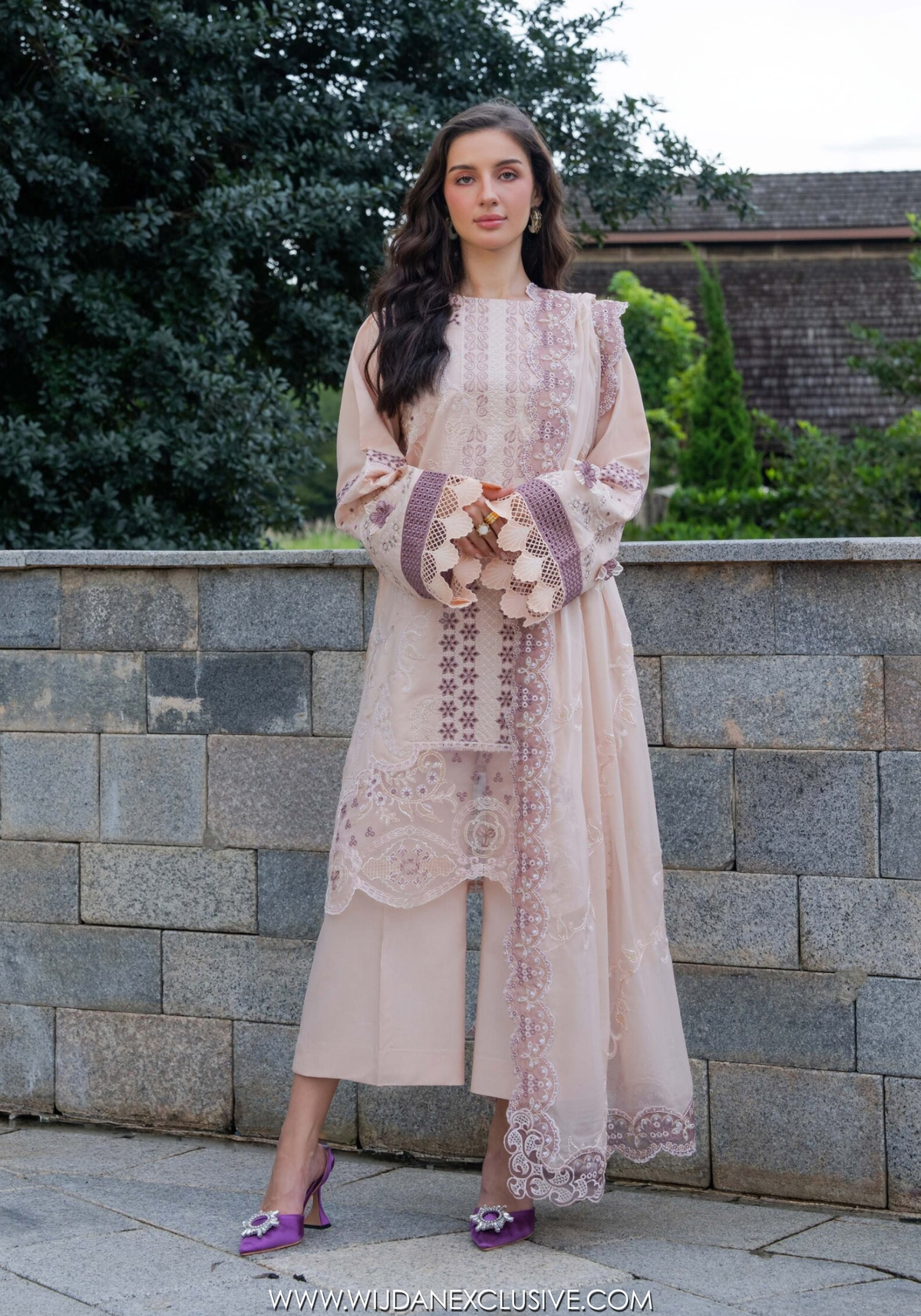 Amani by Marjjan | Unstitched Embroidered Viscose Collection - 2026 (MSV-08/A)