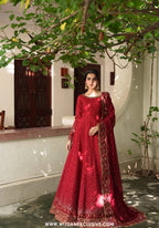 Shagun by Neeshay | Unstitched Embroidered Rawsilk Collection - 2026 (Roshanara)