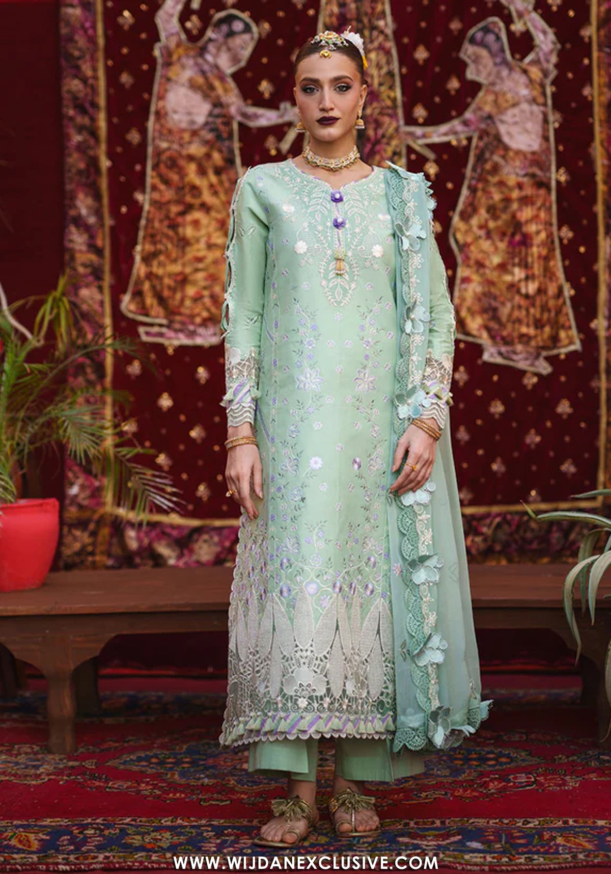 Gul by Mahnur | Unstitched Embroidered Lawn Collection - 2026 G-011