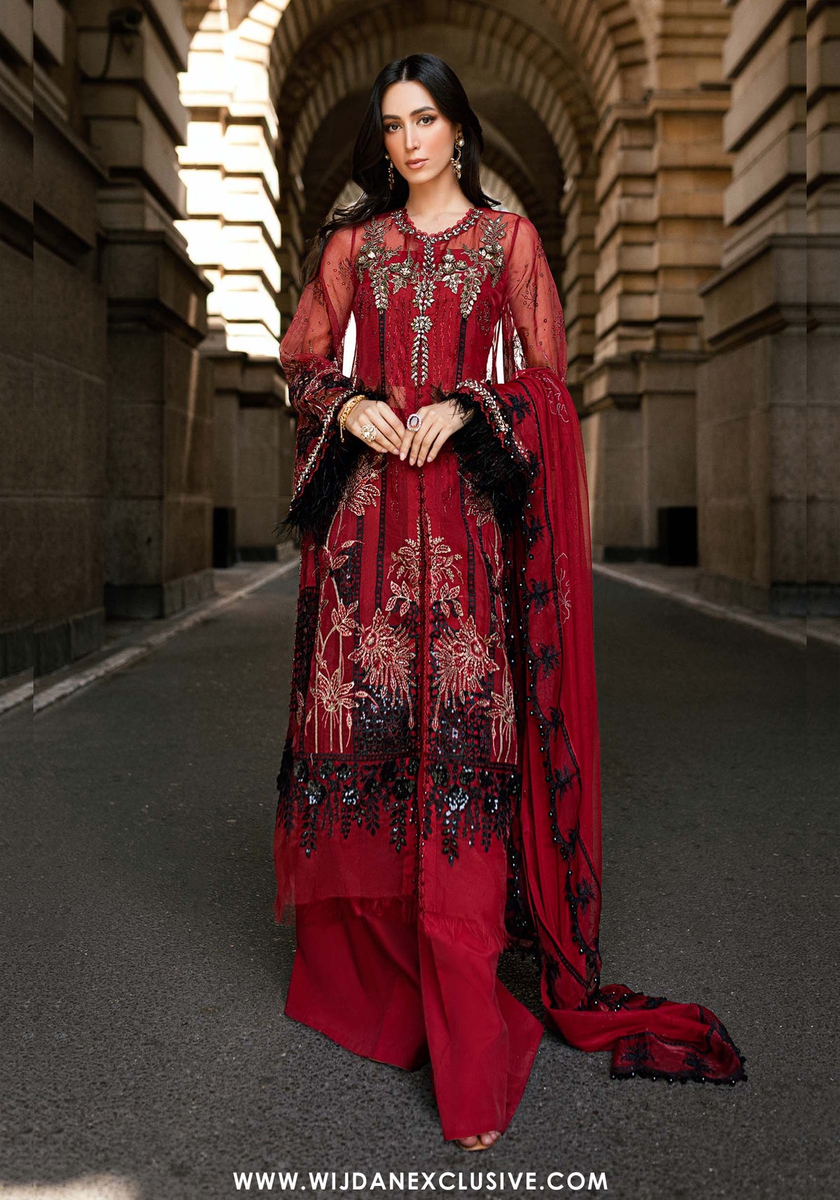 Soiree by Maria.b | Unstitched Formals Wedding Collection - 2025 WF-09-06