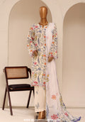 Sadabahar Cutwork Stitched 3pc Lawn Collection - 2026 (D-03)