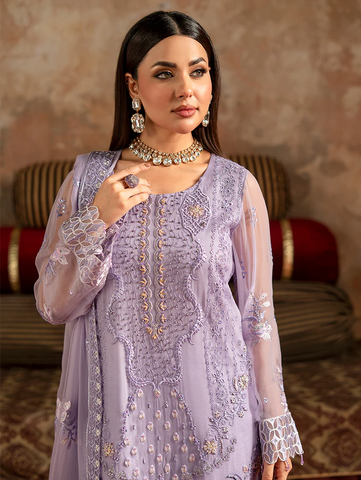 Zarqon by Zebtan | Unstitched Luxury Essential Collection - 2025 ZQ-01