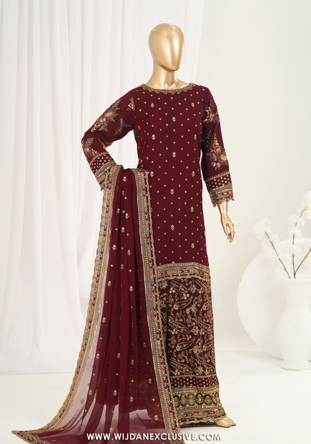 Afsanay by Sadabahar | Stitched Luxury Chiffon Vol-03 Collection'26 (D-04)